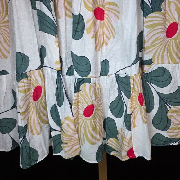 NWT Yvonne & Love Floral Midi Dress M - Picture 5 of 15